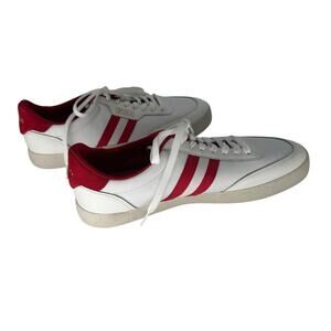 Polo Ralph Lauren Court Low Top VLC Sneakers Red Off White Sz 11